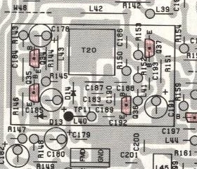 VCO5 on the PLL-unit Kenwood TS-440