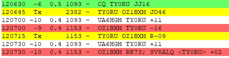 FT8 dump