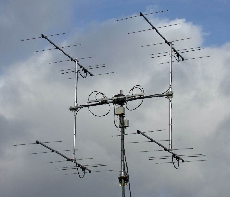 144 MHz EME Antenna year 2020 OZ1BXM